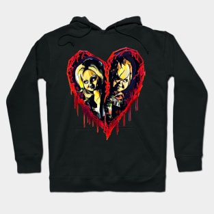 Chucky and Tiffany Hoodie